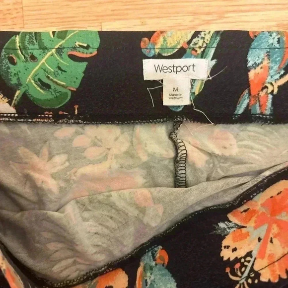 Long Multicolor Maxi Elastic‎ Waist Skirt Size Medium - Picture 3 of 5